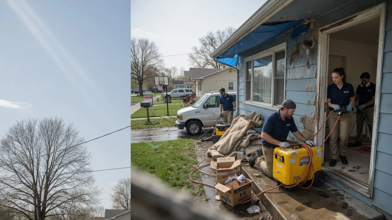 Basement Flood Cleanup in Lebanon, IN near me